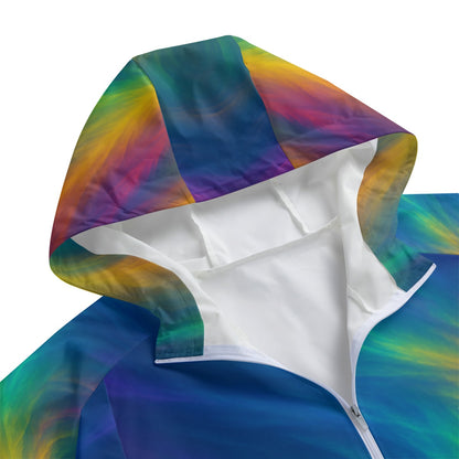 Unisex Windbreaker Long Jacket