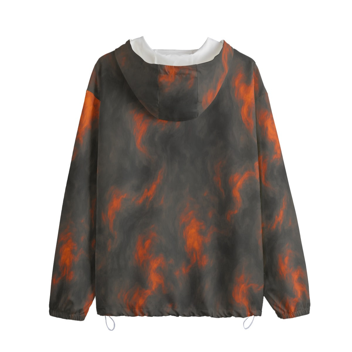 Unisex Pullover Jacket With Zipper Closure