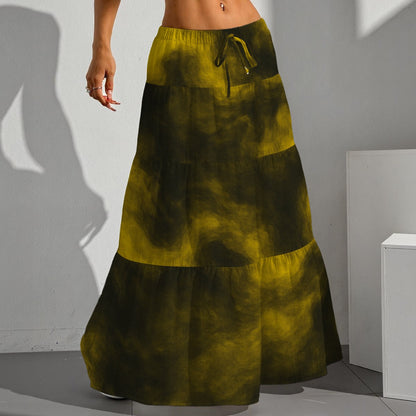 Women's Pleated Long Skirt
