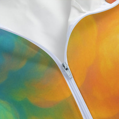 Unisex Windbreaker Long Jacket