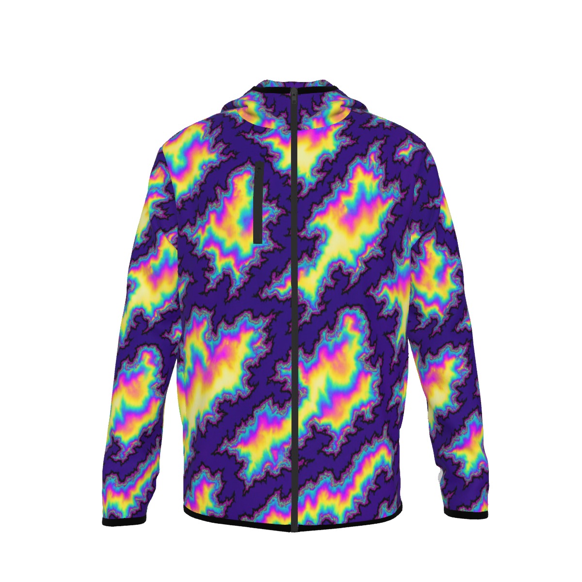 Men's Stylish Hoodie with Thumb Hole Design - view 1