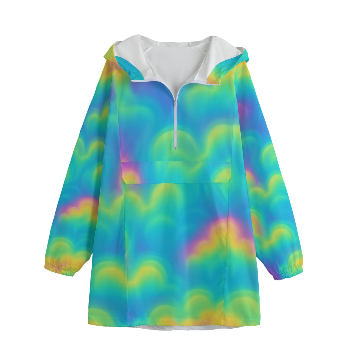 Unisex Windbreaker Long Jacket