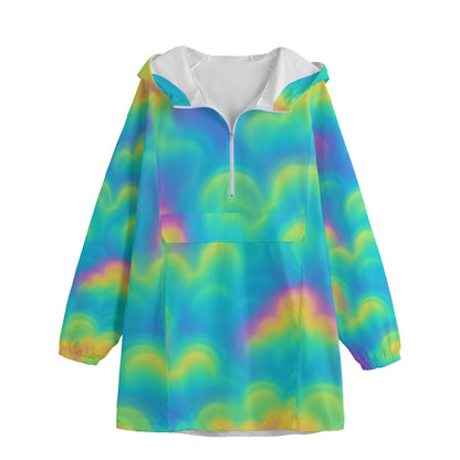 Unisex Windbreaker Long Jacket