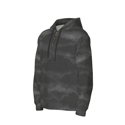 Men's Half Button Hoodie