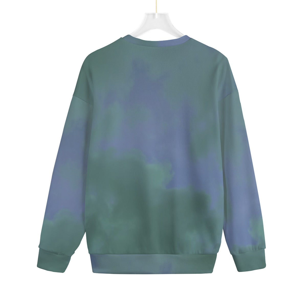 Unisex Drop-shoulder Knitted Fleece Sweater - view 2