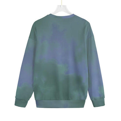 Unisex Drop-shoulder Knitted Fleece Sweater - view 2