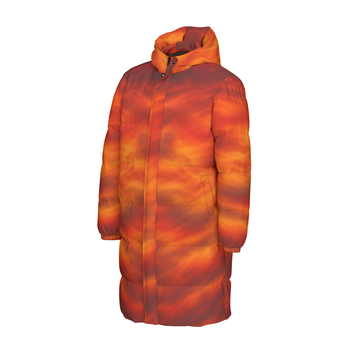 Unisex Long Down Jacket