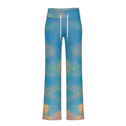 Women's High-waisted Straight-leg Trousers