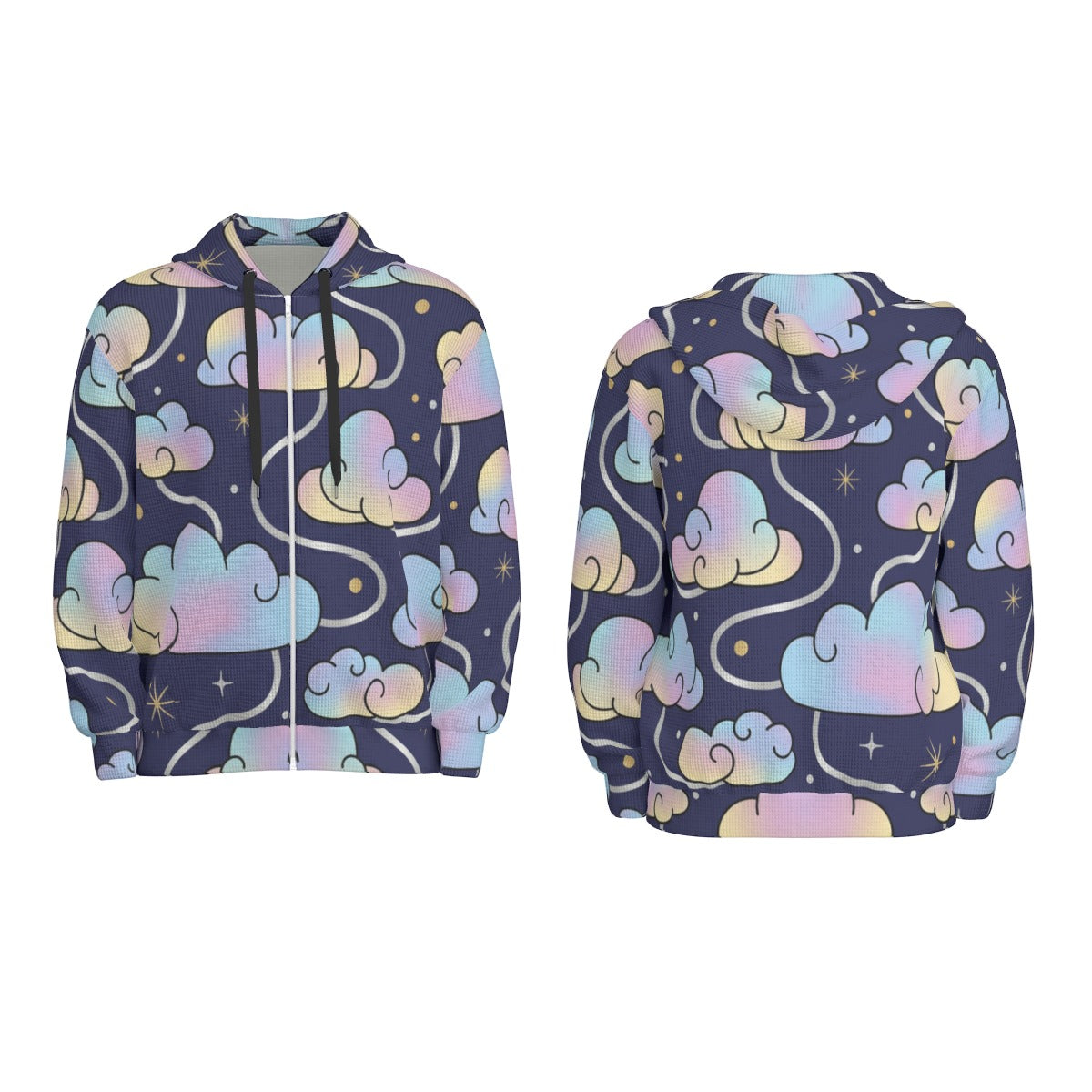 Unisex Zip Hooded Sweatshirt