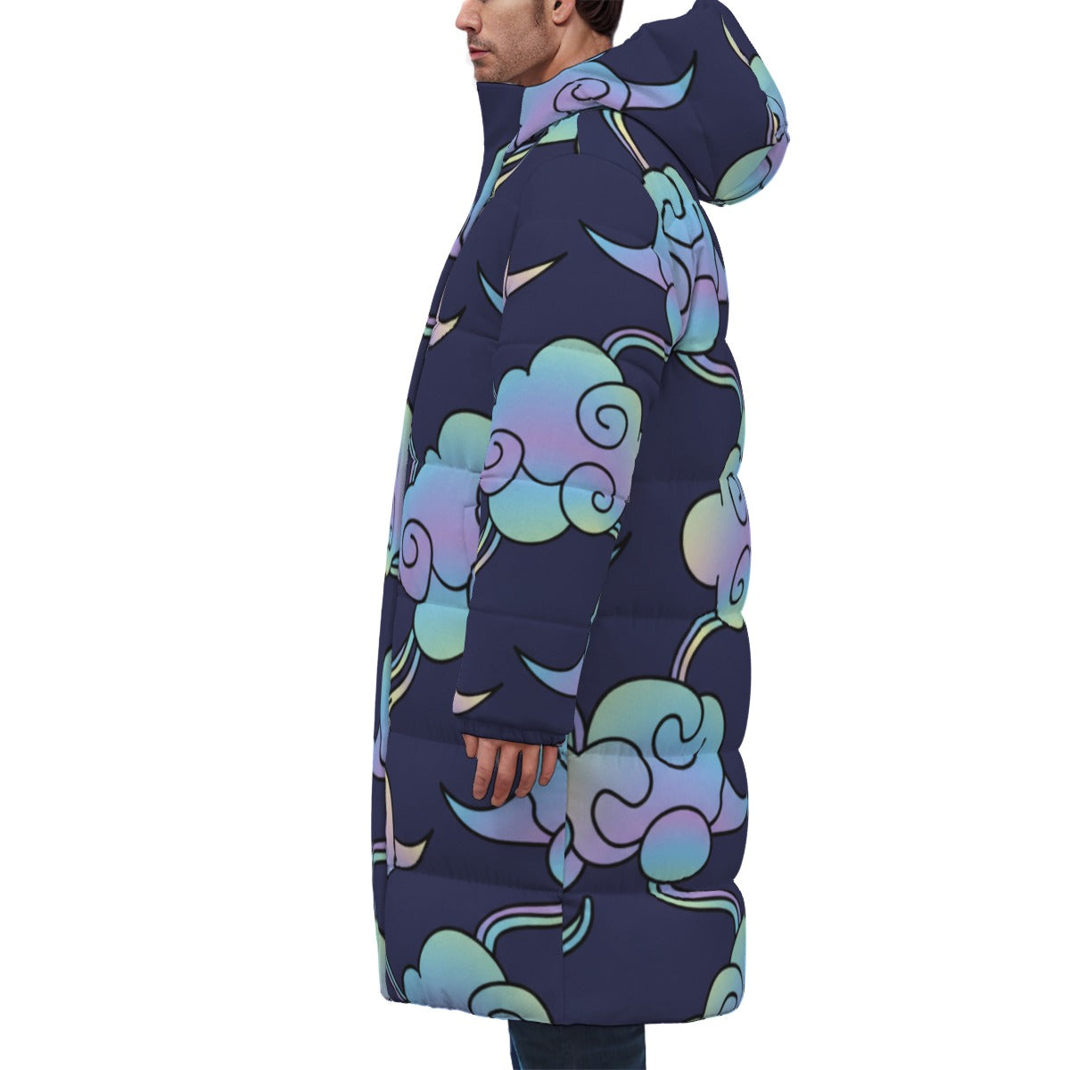 Unisex Long Down Jacket