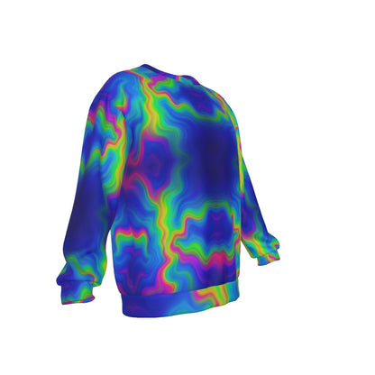 Men's Drop Shoulder Round Neck Long-Sleeved Sweatshirt