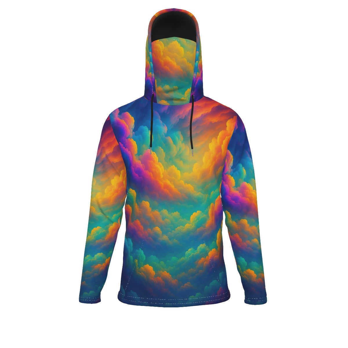 Men's Pullover Hoodie With Mask - view 1