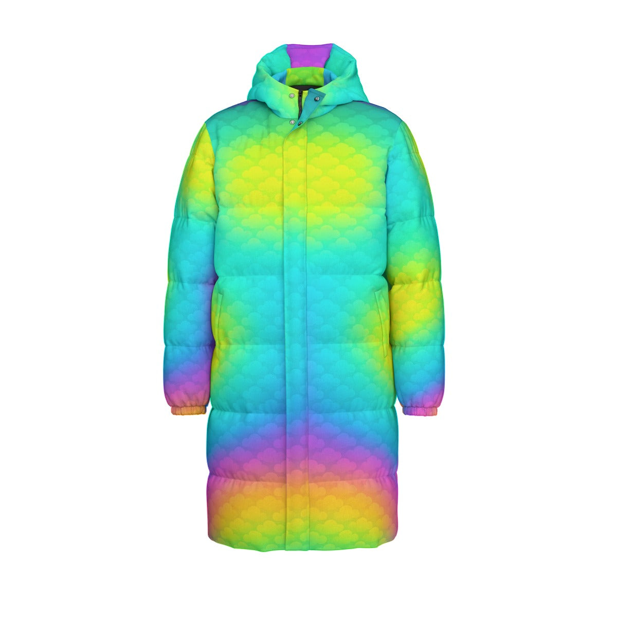 Unisex Long Down Jacket