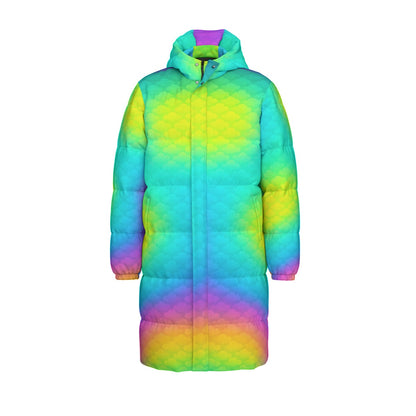 Unisex Long Down Jacket