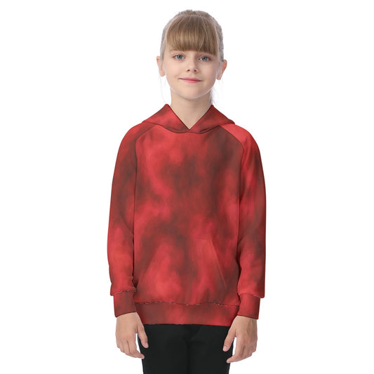 Unisex Kid's Raglan Pullover Hoodie