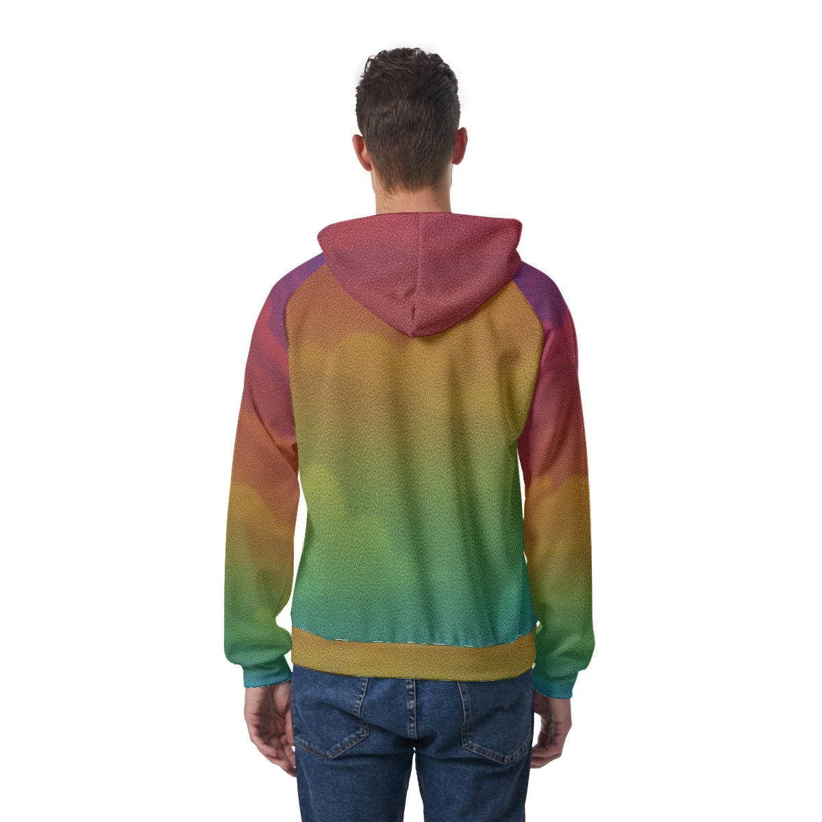 Men's Raglan Pullover Hoodie