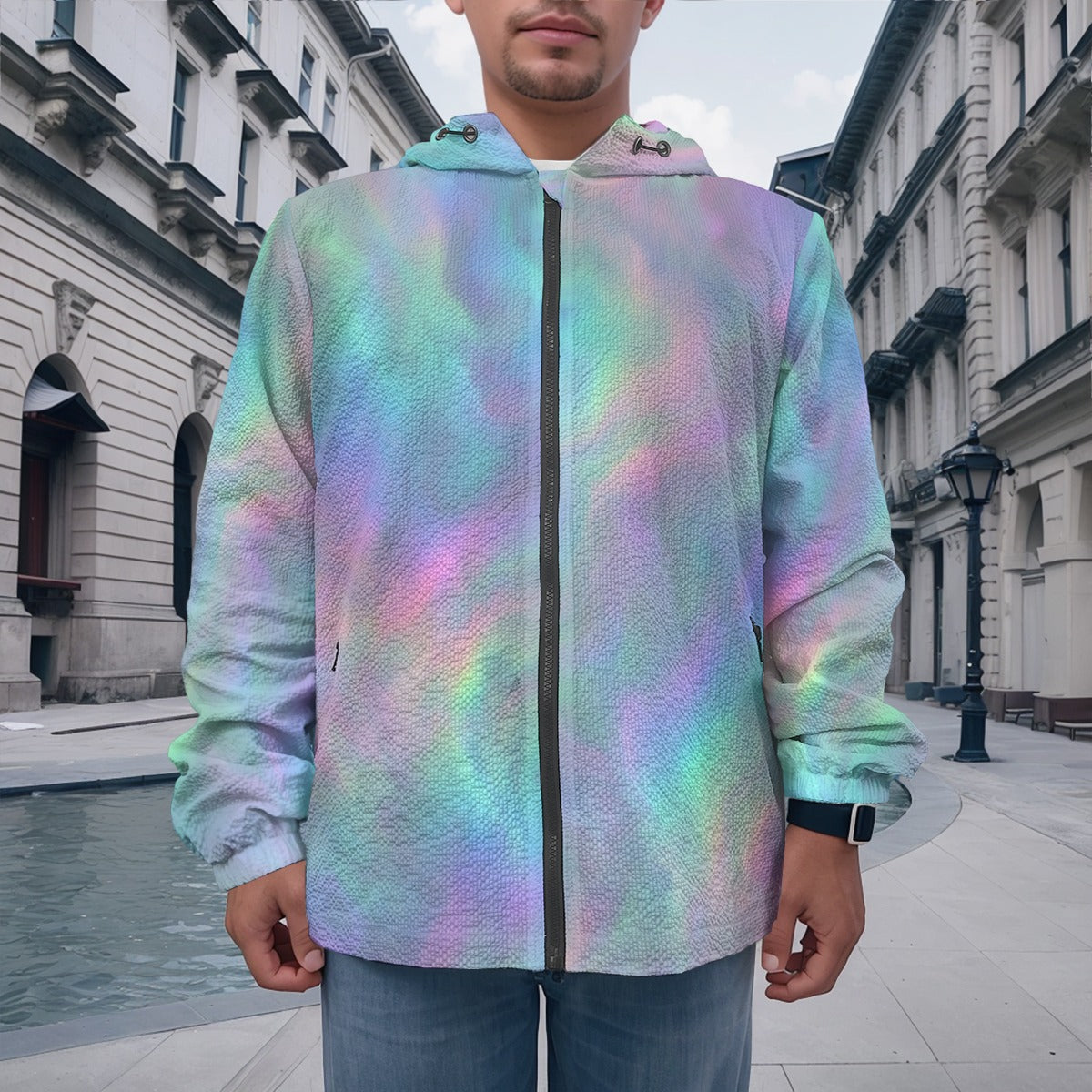 Men's Casual Zipper Jacket