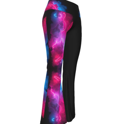 All-over print Women's Flare Yoga Pants