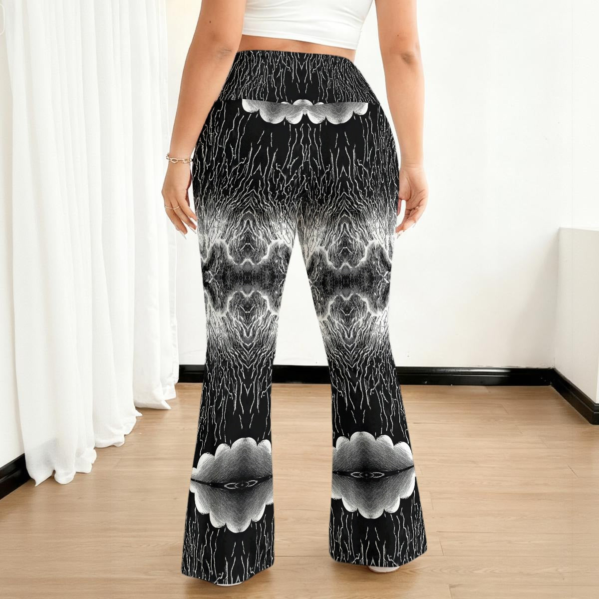 All-over print Women's Flare Yoga Pants