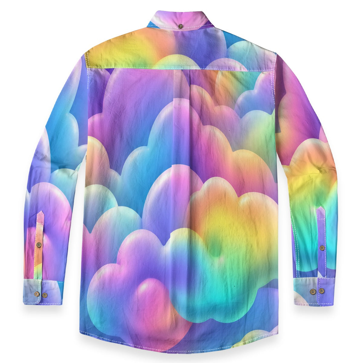 Men's Casual Lapel Long Sleeve Shirt|125GSM Cotton