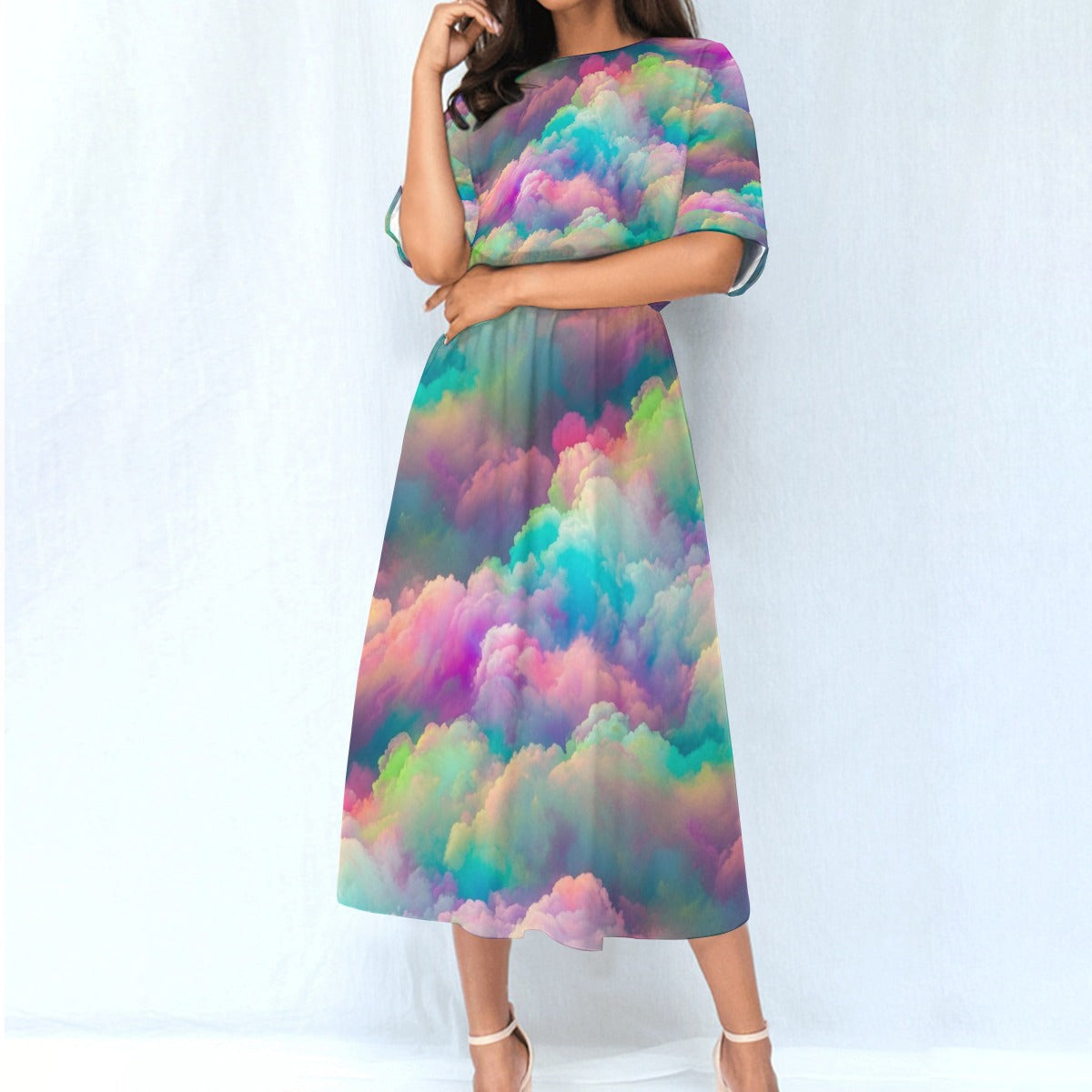 Women's Elastic Waist Dress