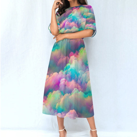 Women's Elastic Waist Dress