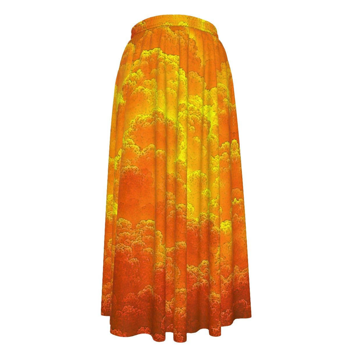 Women's Maxi Chiffon Skirts With Lining