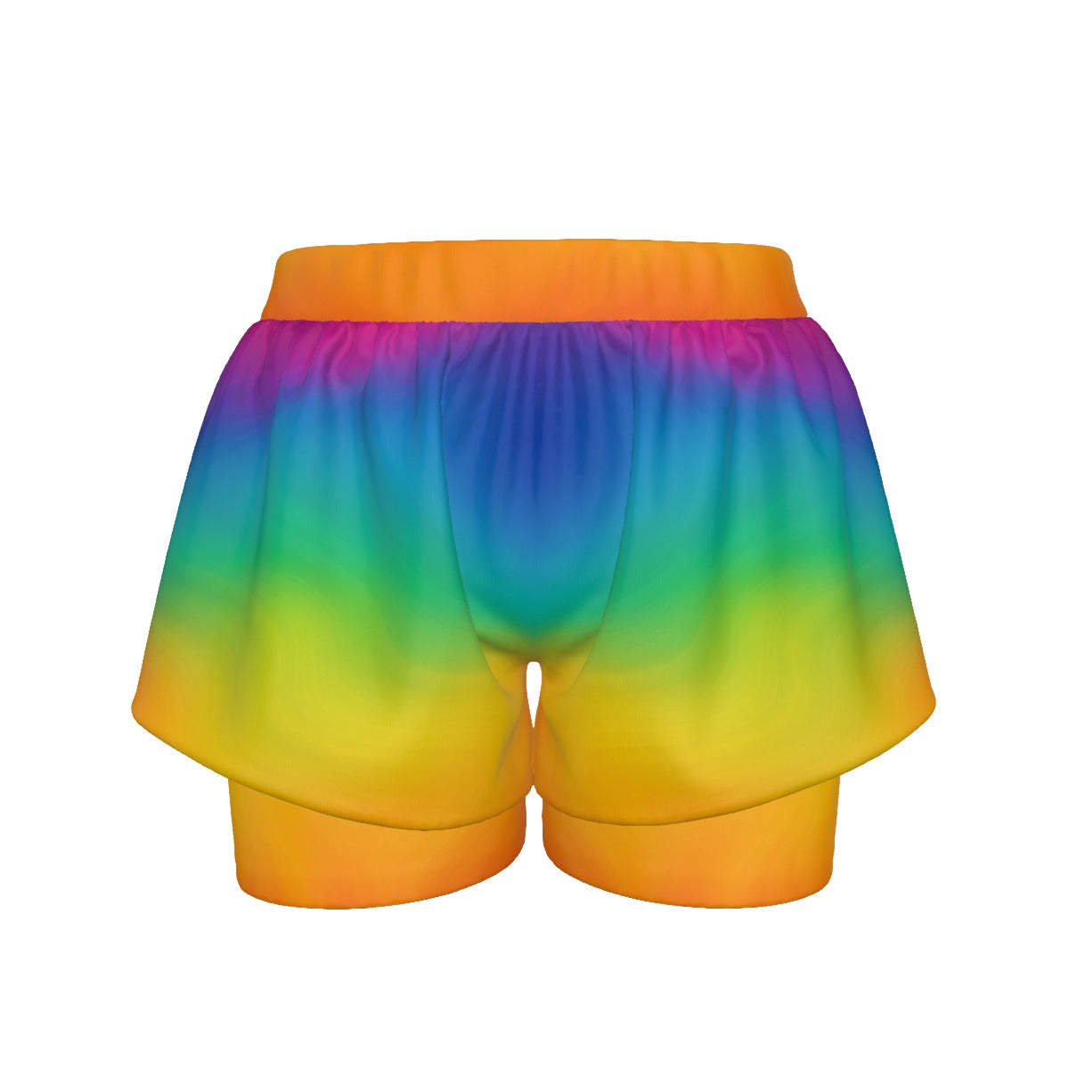 Unisex Sports Lined Shorts