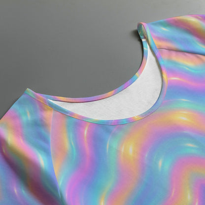 Women's Round Neck T-shirt With Raglan Sleeve