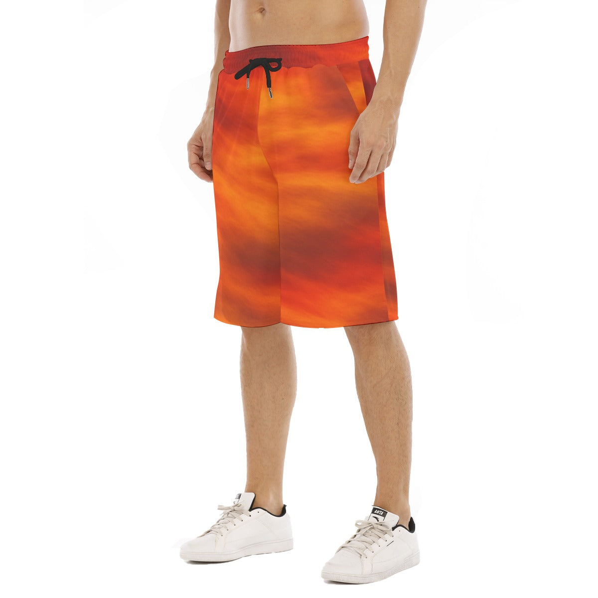 Men's Tether Loose Shorts With Pocket