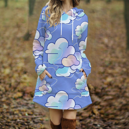 Women's Longline Hoodie Dress