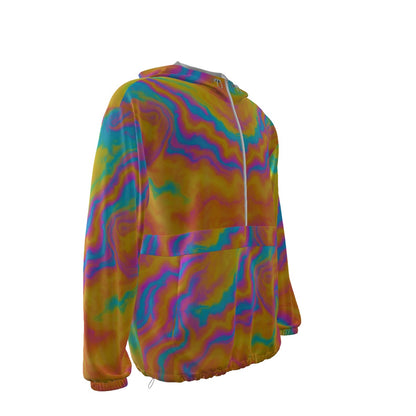 Unisex Pullover Jacket With Zipper Closure