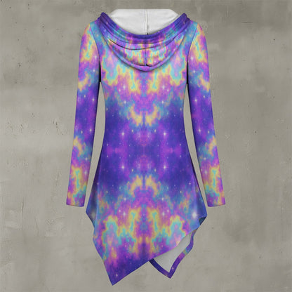 Women's Asymmetric Hem Hoodie