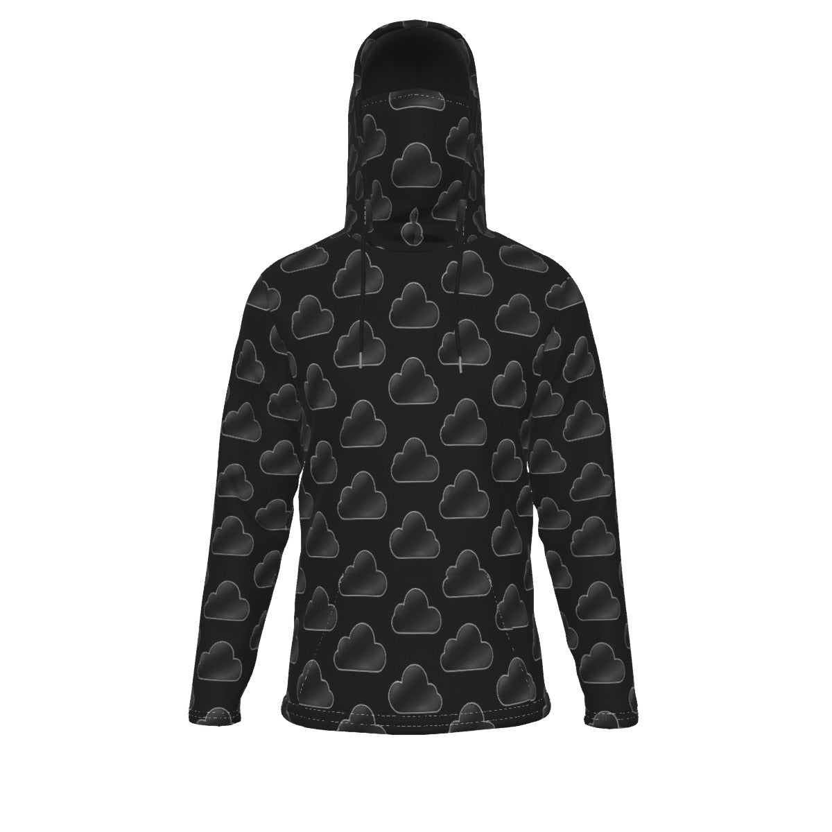 Men's Pullover Hoodie With Mask - view 1