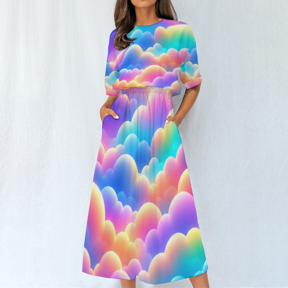 Women's Elastic Waist Dress