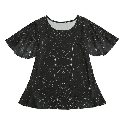 Women's Round Neck T-shirt With Short Sleeve