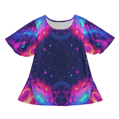 Women's Round Neck T-shirt With Short Sleeve