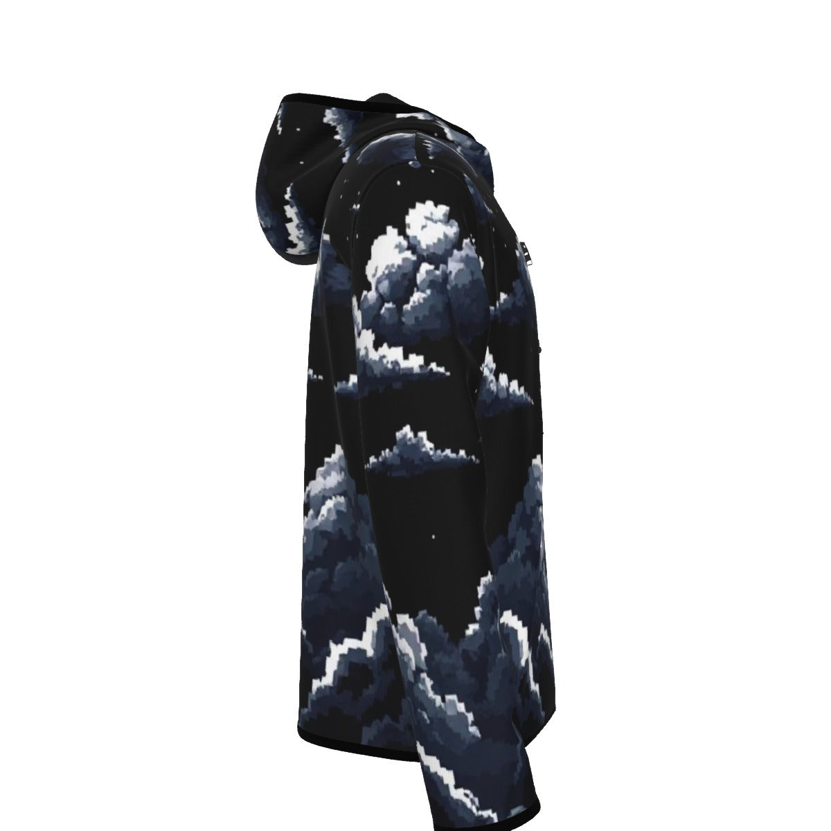 Men's Stylish Hoodie with Thumb Hole Design - view 3