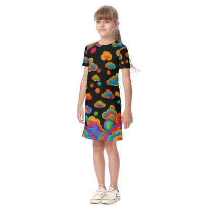 Unisex Kid's Short Sleeve Dress