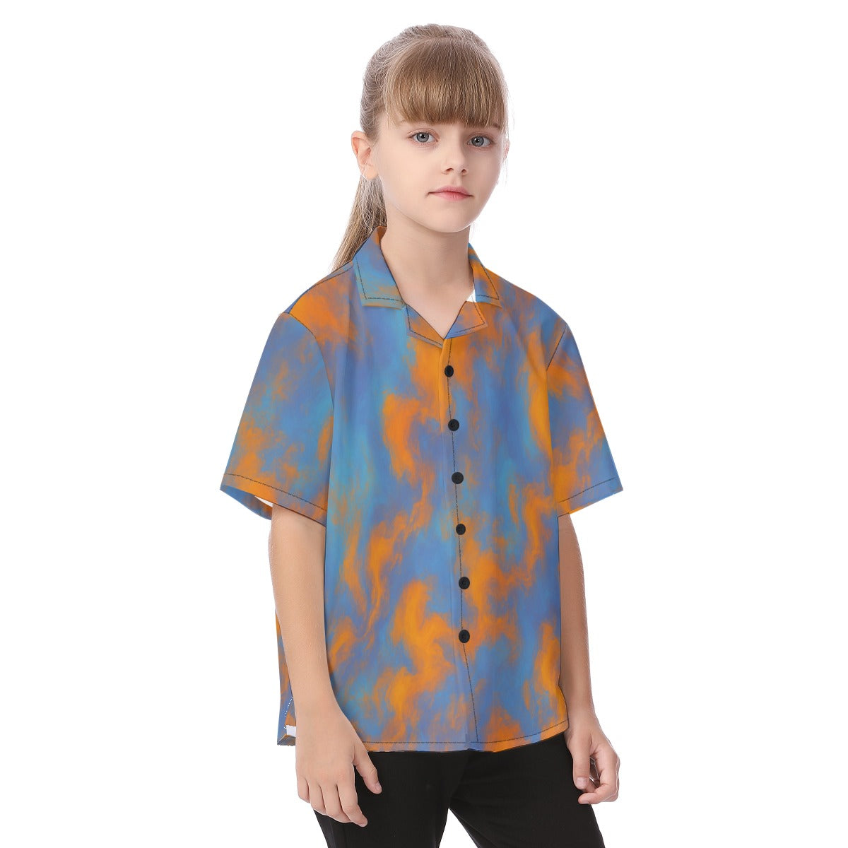 Unisex Kid's Hawaiian Vacation Shirt