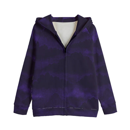 Unisex Kid's Zip Up Raglan Sleeve Hoodie | 310GSM Cotton