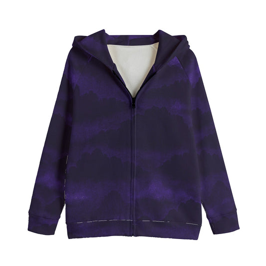 Unisex Kid's Zip Up Raglan Sleeve Hoodie | 310GSM Cotton