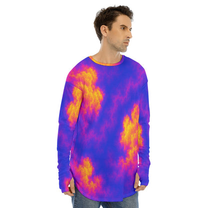 Men's Fingerless Long Sleeve T-shirt