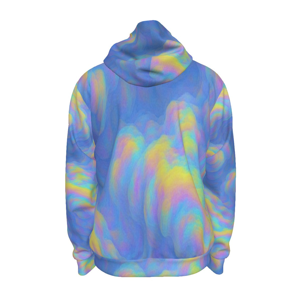 Unisex Zipper Hoodie With Black Lining