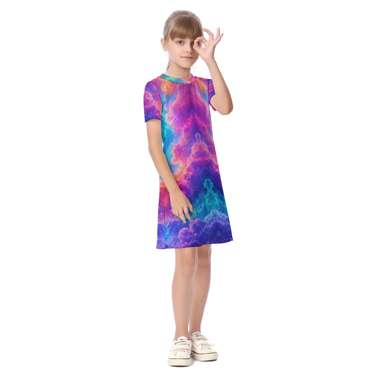 Kid's Short Sleeve Dress