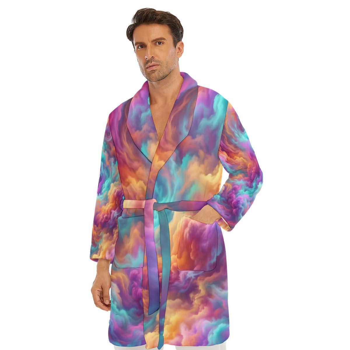 Men's Borg Fleece Robe