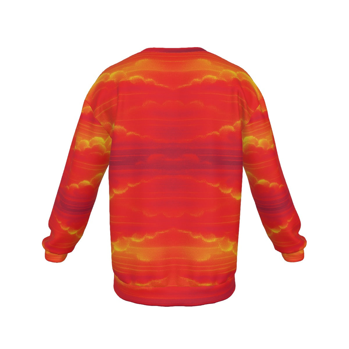 Men's Drop Shoulder Round Neck Long-Sleeved Sweatshirt