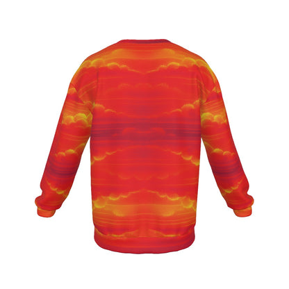 Men's Drop Shoulder Round Neck Long-Sleeved Sweatshirt