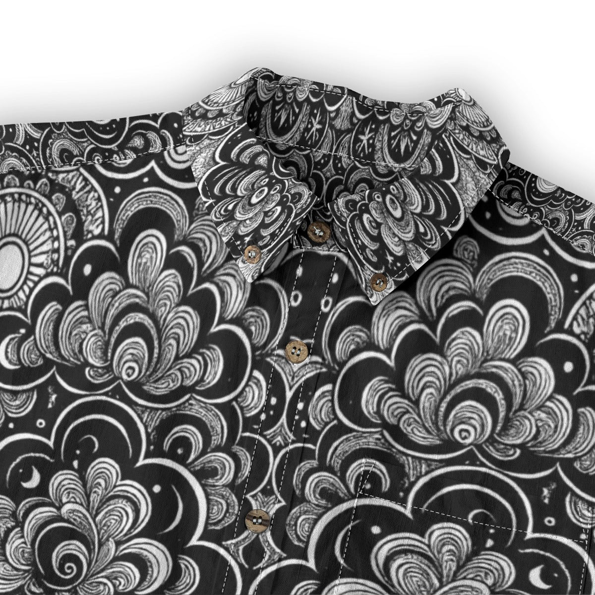 Men's Casual Lapel Long Sleeve Shirt|125GSM Cotton