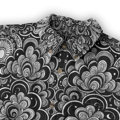 Men's Casual Lapel Long Sleeve Shirt|125GSM Cotton